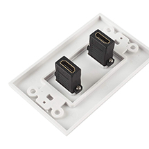 ផ្លាកជញ្ជាំង HDMI ទ្វេ